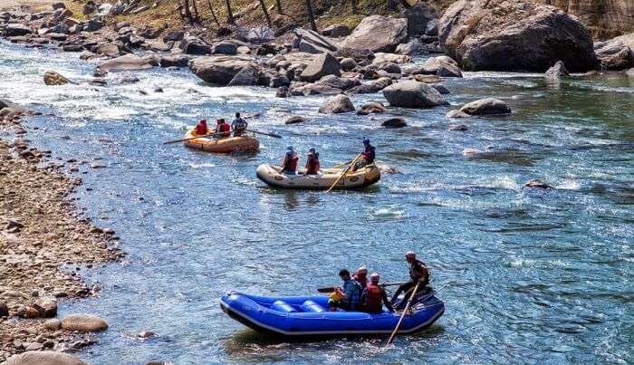 Camping Rafting in Manali